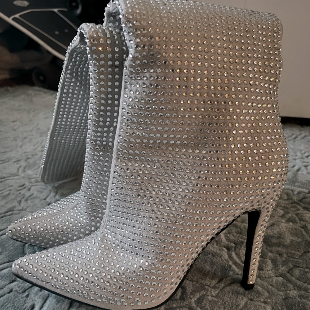 Rhinestone Boots